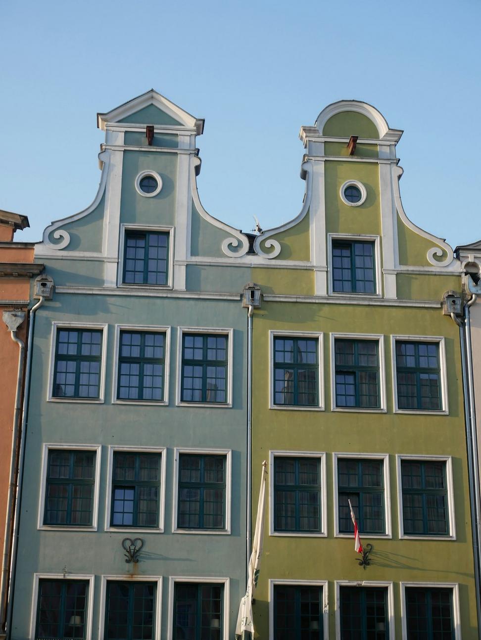 Restored building